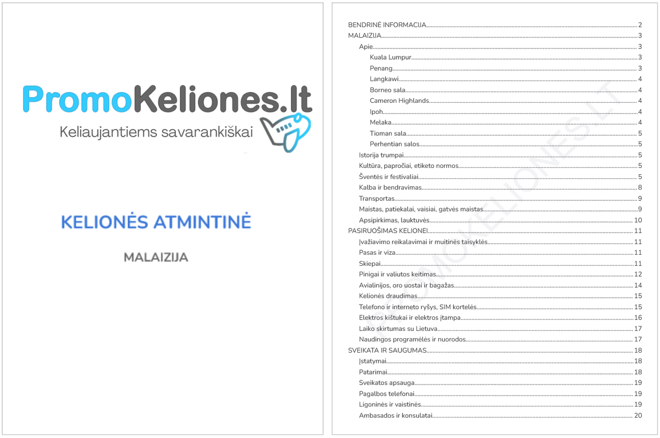 Tailando kelionės atmintinė